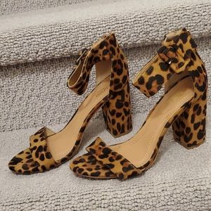 BOGO FREE! Leopard print heels